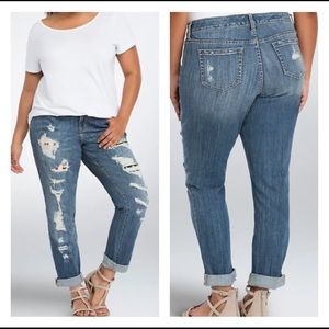 Torrid premium boyfriend jeans
